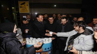 Hatipoğlundan öğrencilere sıcak sürpriz