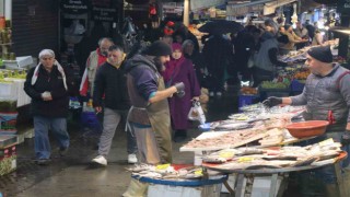Hava şartları balık tezgahlarını etkiledi