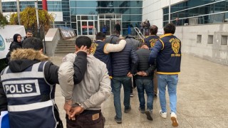 Hırsızlık şüphelisi 5 şahıs yakalandı
