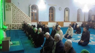 Hisarcıkta ailecek sabah namazı buluşması