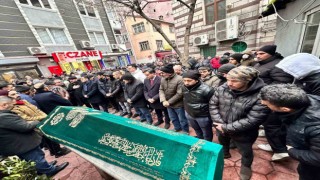 İBB Arıtma Tesisinde sırtından bıçaklanarak öldürülen temizlik personeli son yolculuğuna uğurlandı