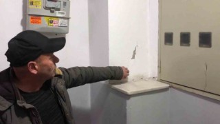 İBBnin metro çalışmasında dinamit patlaması sonucu çevredeki binalar zarar gördü