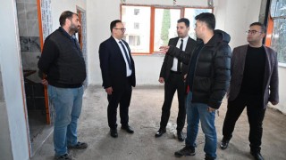 İl Sağlık Müdürü Kara’dan Hastane İnşaatına İnceleme