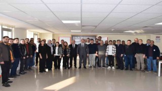 İl Sağlık Müdürü Şenkuldan idari ve teknik personele teşekkür belgesi