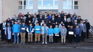 İmam Hatip Okulları arasında düzenlenen mesleki yarışmalarda dereceye giren öğrenciler ödüllendirildi