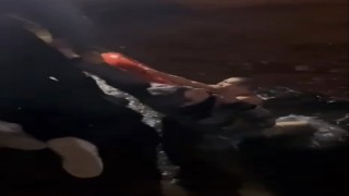 İstanbul Boğazında can pazarı: Denize düşen kişinin kurtarılma anı kamerada