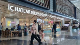 İstanbul Havalimanında ara tatili yoğunluğu
