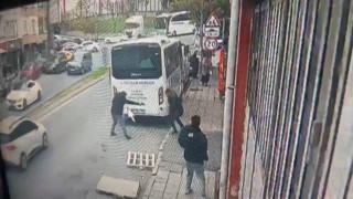 İstanbulda silahlı saldırı kamerada: Eski sevgilisinin erkek arkadaşını vurdu