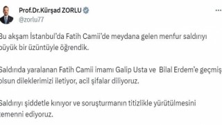 İYİ Parti Sözcüsü Zorlu, Fatih Camiindeki saldırıyı kınadı