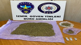 İzmirde cezaevi firarisi uyuşturucuyla yakalandı