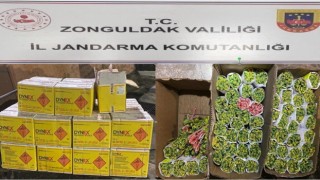 Jandarma 579 kilogram dinamit ele geçirdi