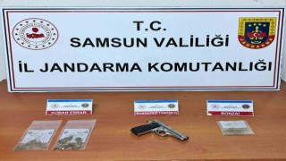 Jandarmanın yılbaşı denetimlerinde uyuşturucu madde ele geçirildi