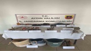 Kaçak kazı jandarmaya takıldı