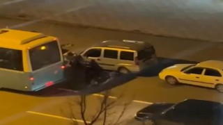 Kahramanmaraşta bıçaklı kavga kamerada