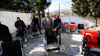 Kahramanmaraş'ta Engelli Vatandaşlara Tekerlekli Sandalye Desteği
