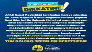 Kaleardı Mahallesine sefer yapan dolmuşlar ile ilgili duyuru