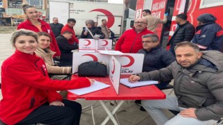 Kan bağışı kampanyasına kadınlar öncülük etti