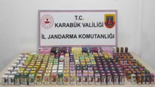 Karabükte kaçak elektronik sigara operasyonu