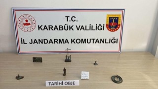 Karabükte tarihi eser operasyonu