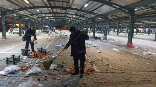 Kareside köşe bucak temizlik sürüyor