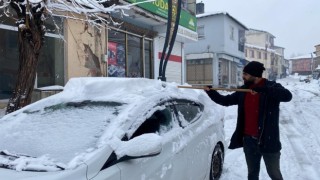 Karlıovada kar çilesi devam ediyor