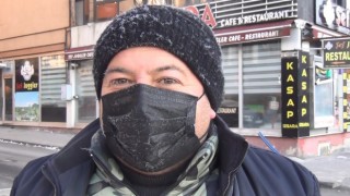 Karsın soğuğu kirpik dondurdu: Termometreler eksi 21ü gördü