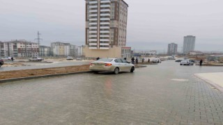 Kastamonuda buzlanma kazaları da beraberinde getirdi