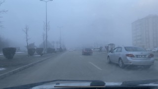 Kastamonuda yoğun sis etkili oldu