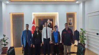Kayak İl Temsilcisi Erdoğandan Kaymakam Ayyıldıza ziyaret