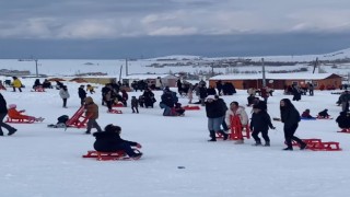 Kayak severler Abalı Kayak Merkezinde buluştu