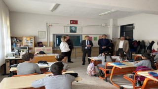 Kaymakam Aktaş, öğretmen ve öğrenciler ile bir araya geldi
