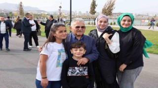 Kayserili Millet Bahçesini sevdi