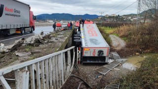 Kazayı gördü, kayda alarak spiker gibi anlattı