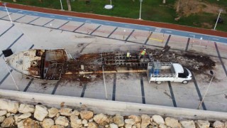 Kıbrıs Barış Harekatında görev alan savaş gemisi ömrünü tamamladı