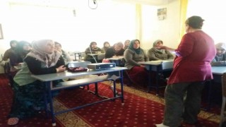 Kırsal alanda kadın girişimciliğin artırılması eğitim verildi
