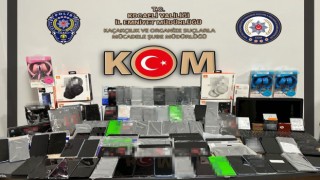 Kocaelide 115 gümrük kaçağı cep telefonu ele geçirildi
