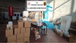 Kocaelide 16 ton 990 litre etil alkol ele geçirildi