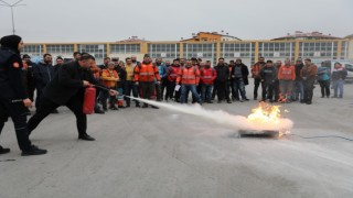 Kocasinanda gerçeğini aratmayan tatbikat