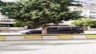 Köklerinden ayrılan ağaç tehlike oluşturuyor