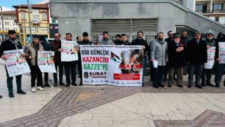 Konya esnafından Bir Günlük Kazancım Gazzeye” projesi