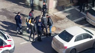 Koyunları ölen adam kendini yakmaya çalıştı