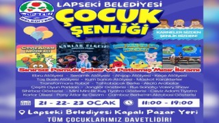 Lapseki Belediyesi, yarıyıl tatilinde çocuk şenliğiyle minikleri sevindirecek