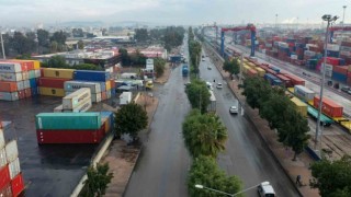 Liman yolu güzergahında trafik güvenliği çalışmaları başladı