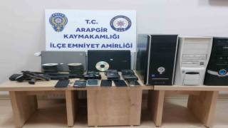 Malatyada Sibergöz operasyonu: 1 gözaltı