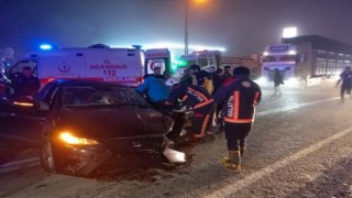 Malatya'da trafik kazası: 1 ölü, 5 yaralı