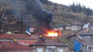Malatyadaki çadır yangını korkuttu