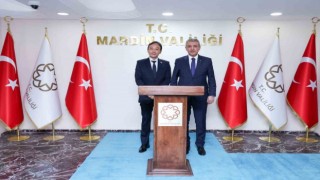 Mardin Valisi, Japonya Büyükelçisi Katsumata Takahikoyu kabul etti