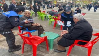 Mardinde dolandırıcılara karşı broşür dağıtıldı