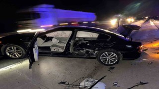 Mardinde otomobil ile hafif ticari araç çarpıştı: 2 yaralı