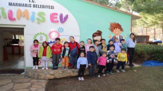 Marmariste bilim parkında tatil şenliği